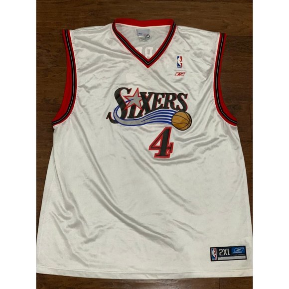 Vtg 76ers Webber Jersey 2XL - Picture 2 of 7